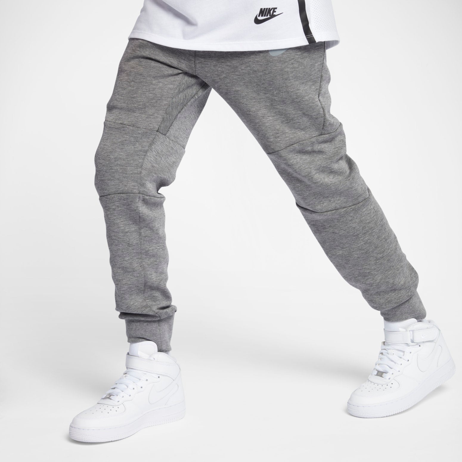 (GS) Nike Sportswear Tech Sweatpants 'Grey' 804818-093