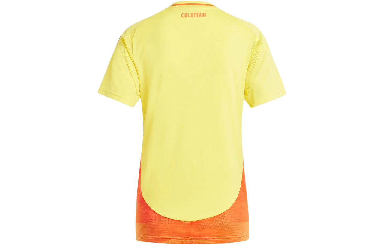 (WMNS) adidas Colombia 24 Home Soccer Jersey Asia Sizing 'Yellow' IP8282