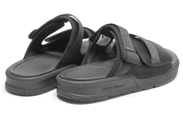 New Balance 3201 Series Velcro Fashion Sports Slippers Unisex Black SDL3201K