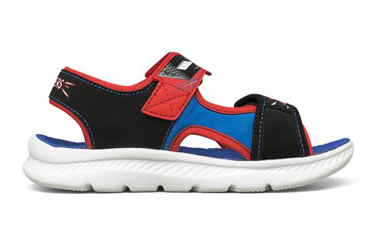 (GS) Skechers C- Flex Sandal 2.0 'Blue Red Black' 402102L-RDBK