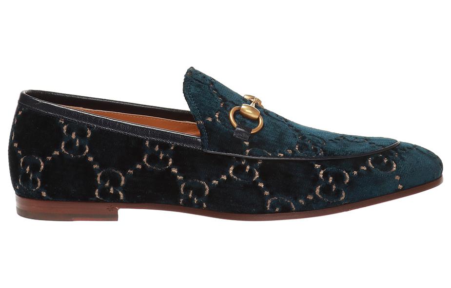 Gucci Jordaan GG Loafer 'Blue Velvet' 430088-9TI90-4286