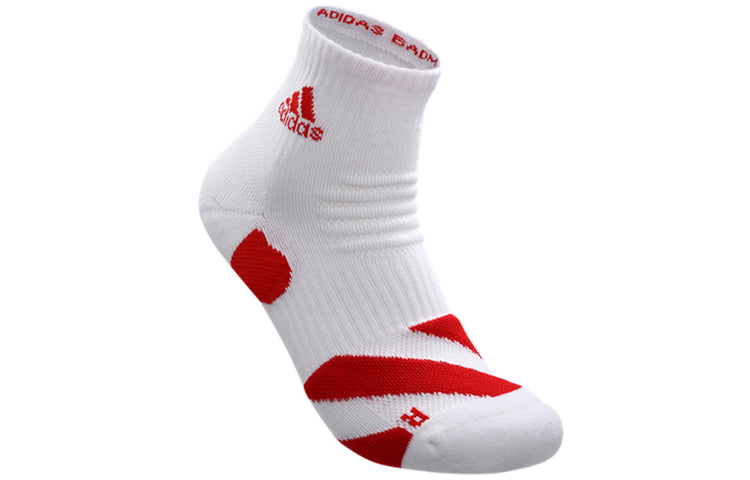 [2 Pairs] adidas Basketball Badminton Socks Men And Red MC0228