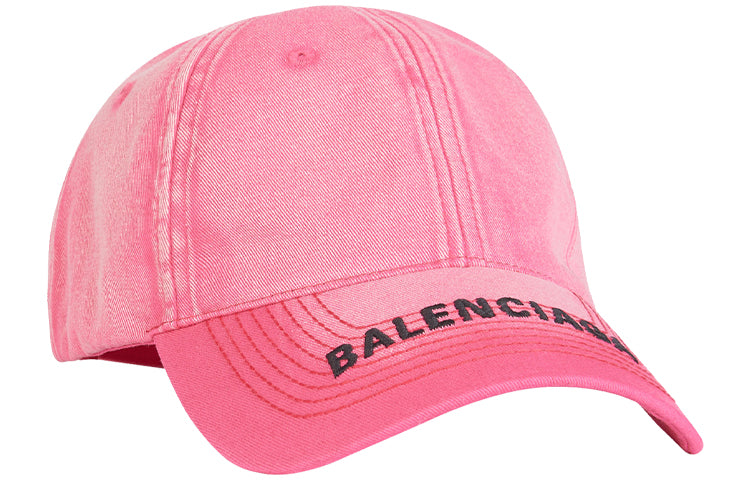Balenciaga Embroidered Logo Baseball Cap 'Pink' 6171603A2B45660
