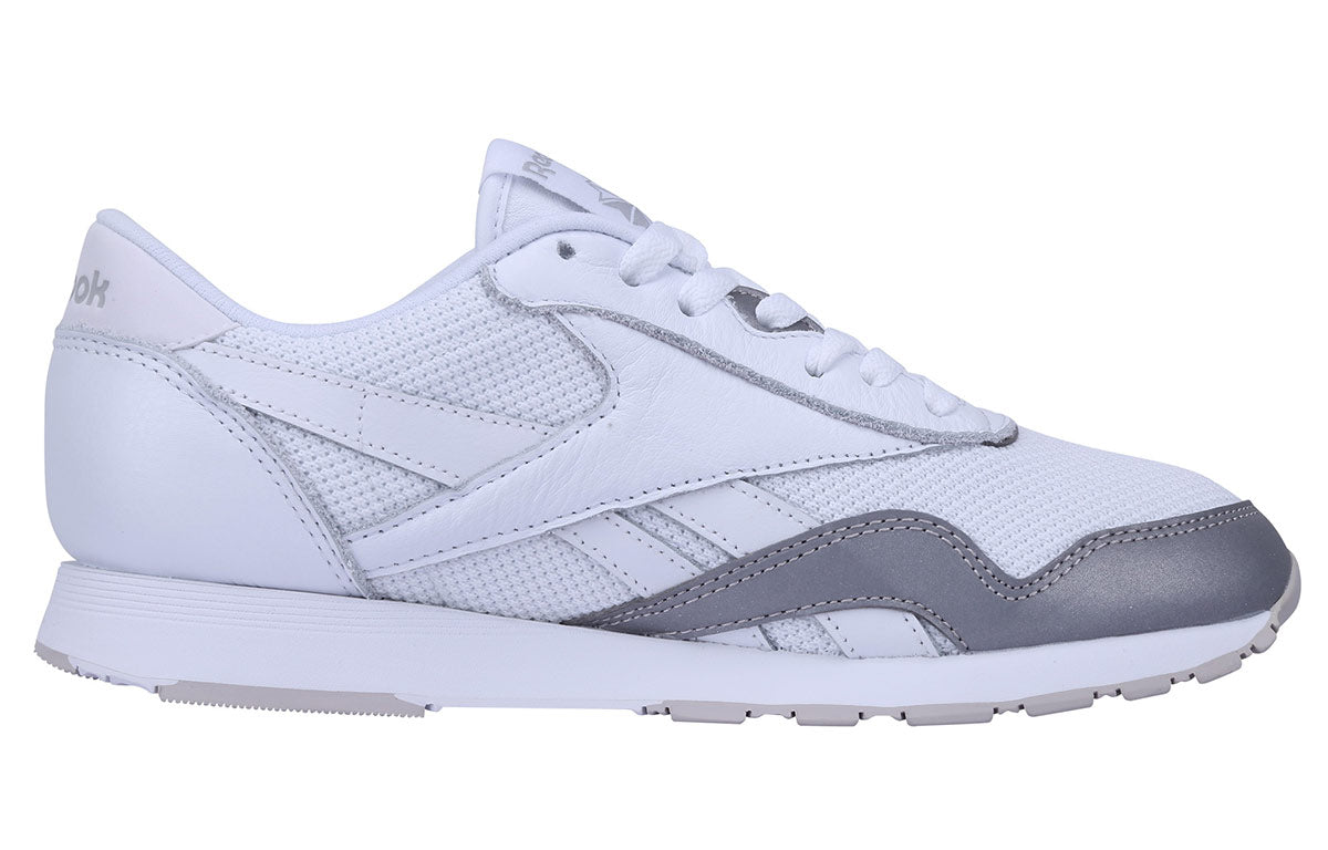 Reebok Classic Nylon Tech Mix Running Shoes Grey/White BD1972