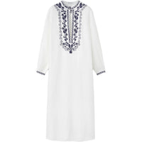 Loro Piana SS24 Long-Sleeved Dresses Women's White