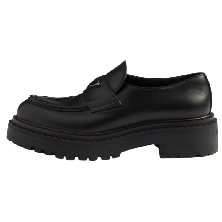 PRADA Loafers Men Black