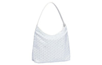 GOYARD Bohème Hobo Canvas With Leather Shoulder Bag Combo Bag Shoulder Bag Women's White