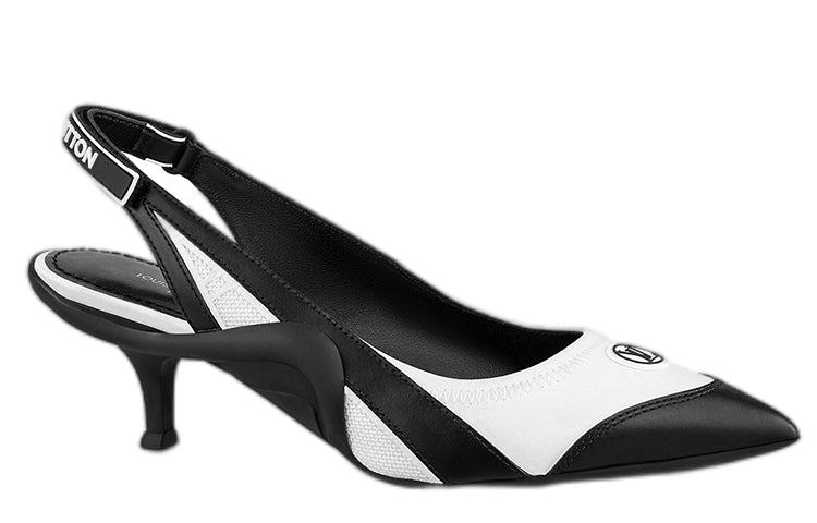 LOUIS VUITTON Archlight Slim Heel High Heels Women's Black