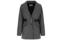 PRADA Jackets Women's Gray