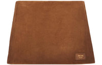 PRADA Leather Short Skirts Women's Brown