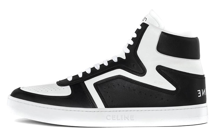 CELINE 'Z'Trainer CT-01 High-Top Stylish Skateboarding Shoes Men's Black