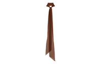 SAINT LAURENT Silk Scarves Men's Brown