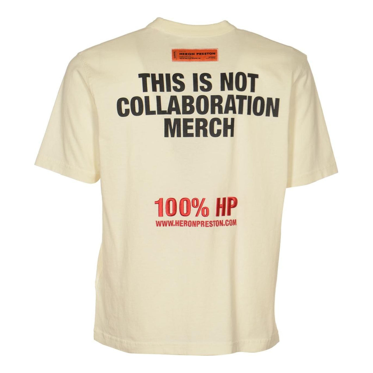 HERON PRESTON This Is Not T-shirt 'Beige' HMAA032S23JER0090110