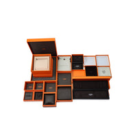 HERMES Palladium Necklaces Women's Silver