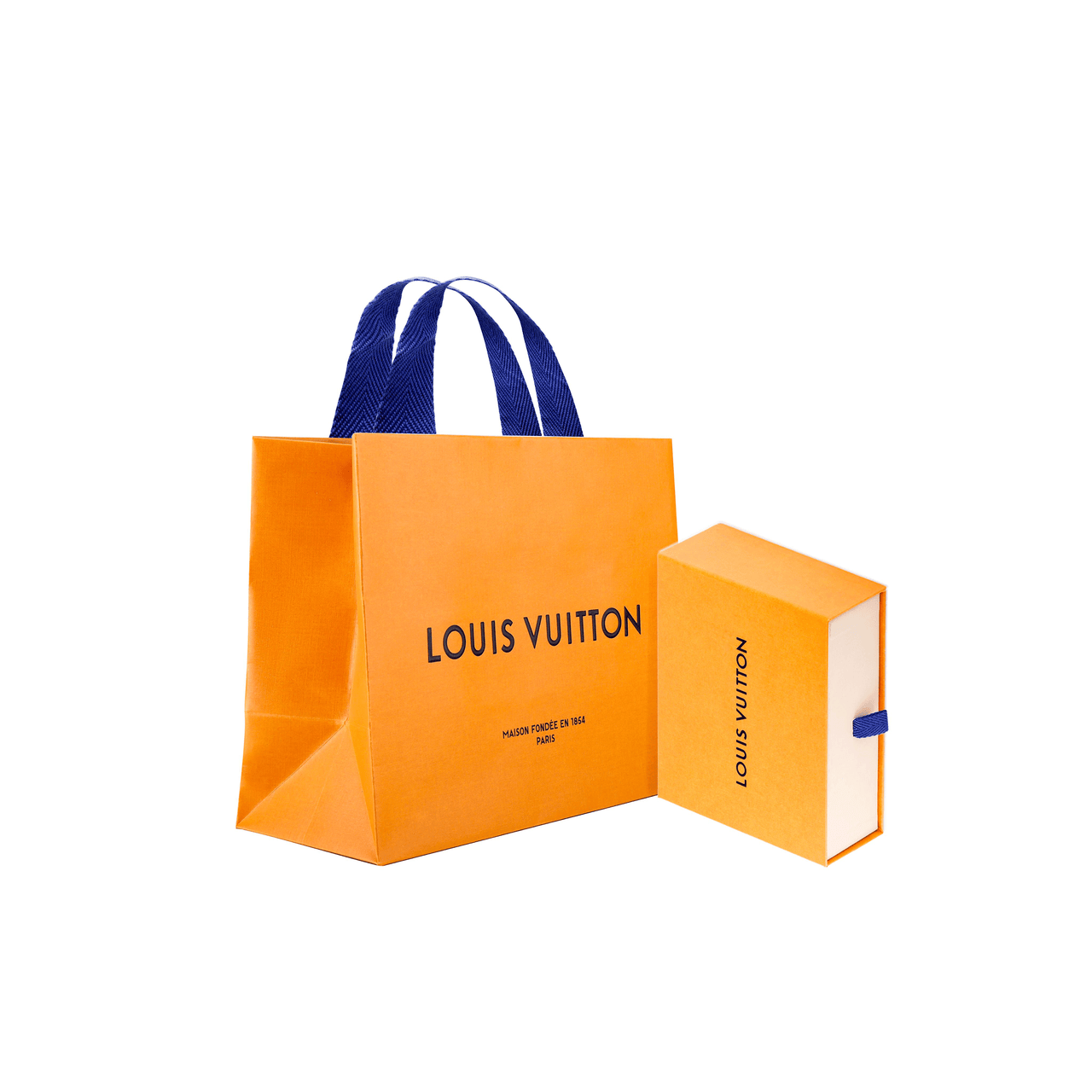 LOUIS VUITTON Cotton Baseball Caps Men's Blue