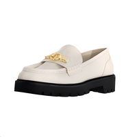 LOUIS VUITTON District Loafers Women's White
