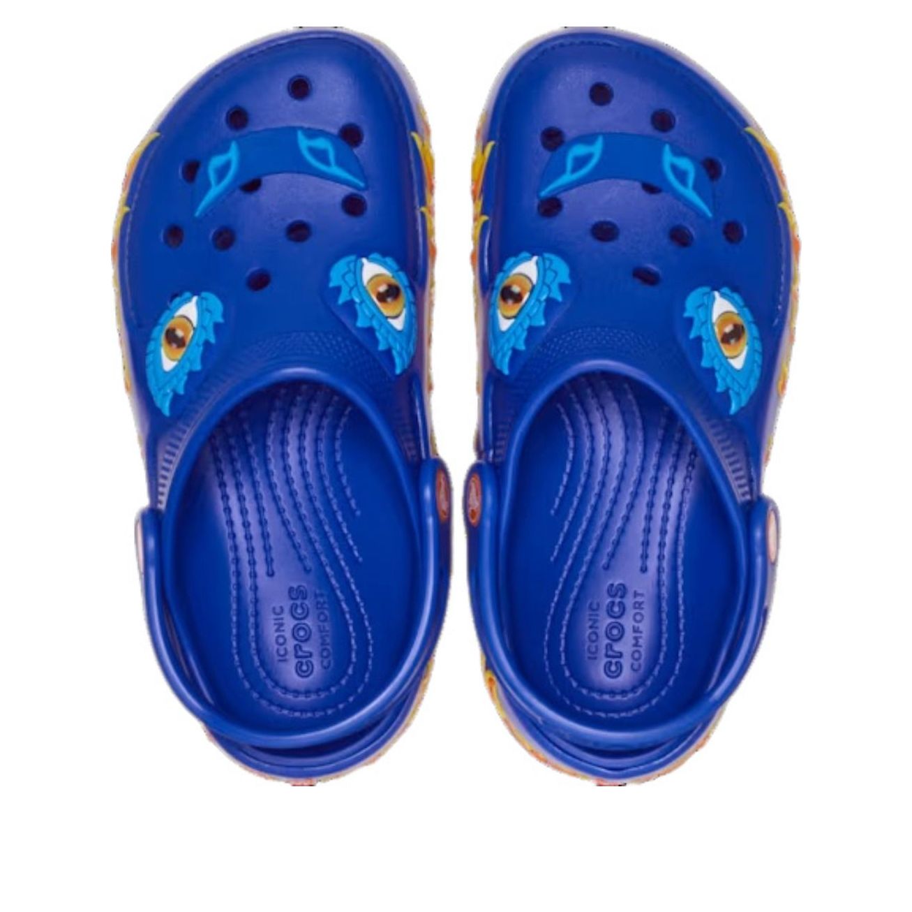 (GS) Crocs Classic IAM Dragon Lights Clog 'Blue Bolt' 212509-4KZ