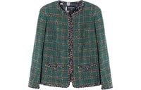 CHANEL Jackets Coats Women's Green