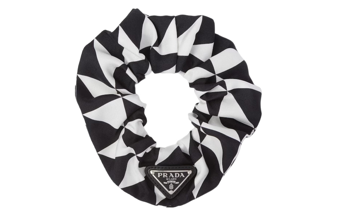 PRADA Hair Ties Women's Black/White
