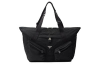 PRADA Recycled Nylon With Patchwork Leather Portable One Shoulder Travel Bag Men's
