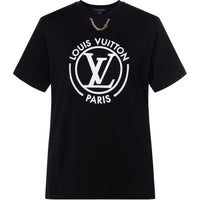 LOUIS VUITTON Flocked Lv T-Shirt