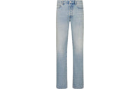 DIOR Logo Patch Straight Leg Jeans