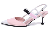 PRADA High Heels Women's Pink White