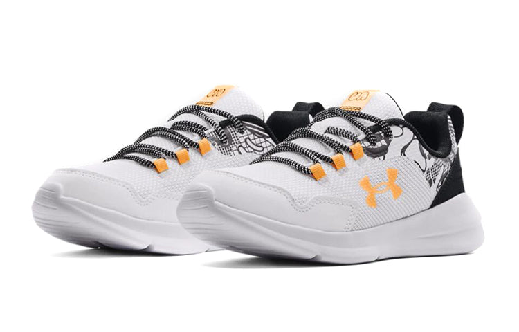 (GS) Under Armour Essential Colorshift Sportstyle Running Shoes Black/Gray 3024748-101