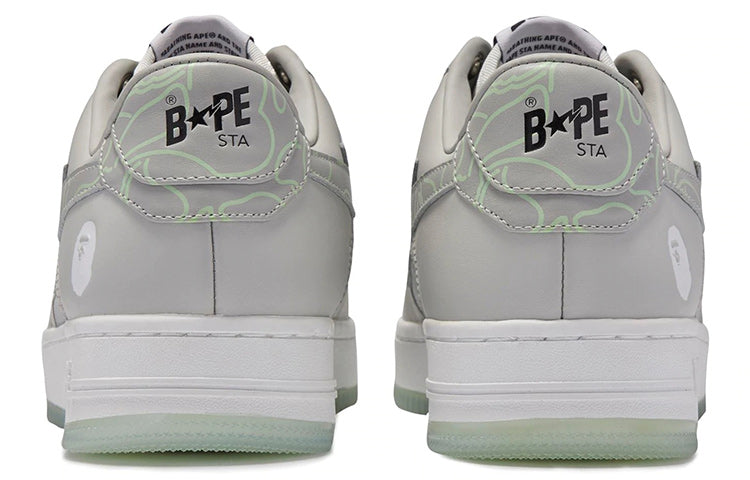 (WMNS) A BATHING APE Bape Sta 'Grey Light Green' 1I20-291-007-GREY