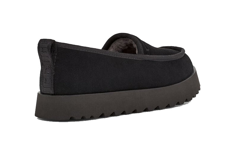 (WMNS) UGG Super Moc Slipper 'Black' 1121570-BLK