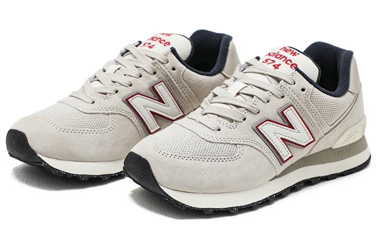 (WMNS) New Balance 574 'Grey Red Outlined' WL574ER2
