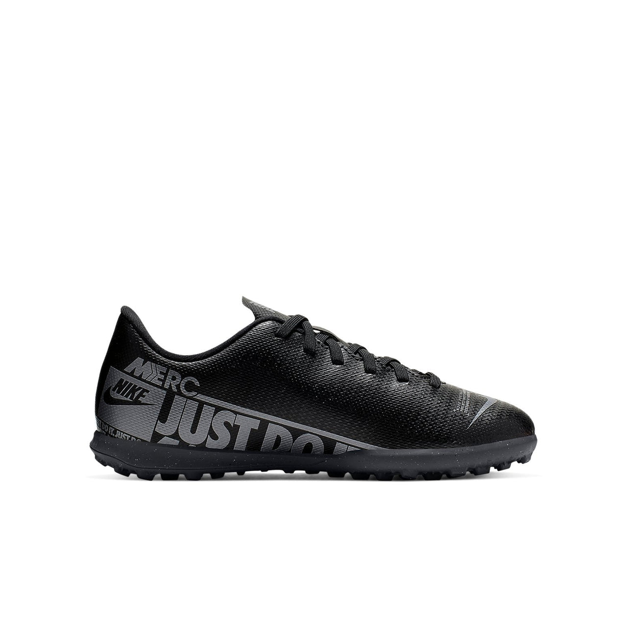 (GS) Nike JR Mercurial Vapor 13 Club TF 'Black Silver Gray' AT8177-001