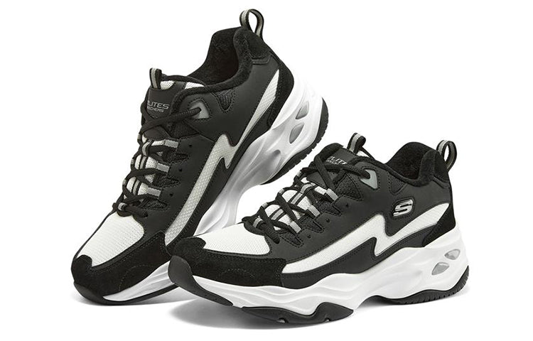 Skechers D'Lites 4.0 'Black White' 894031-BKW