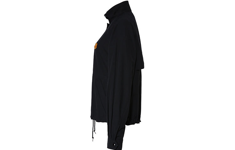 KENZO Tiger Head Embroidered Long Sleeves Jacket Black FA62BL1215AI-99