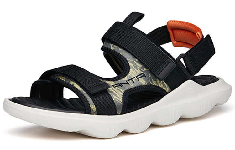 ANTA Life Series Sandals 'Green Black' 112238505-4