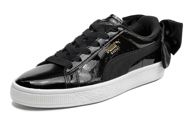 (WMNS) PUMA Basket Bow SB 'Black' 368130-01