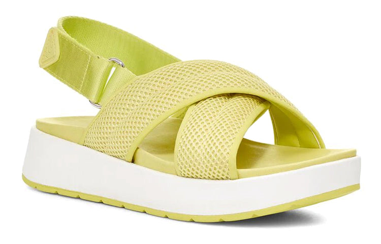 (WMNS) UGG other Sports sandals 'Yellow White' 1117277-MRT