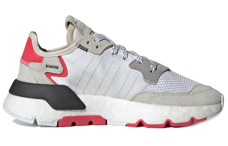(GS) adidas Nite Jogger J 'White Shock Red' G28044