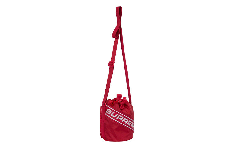 Supreme FW23 Small Cinch Pouch 'Red' SUP-FW23-0822