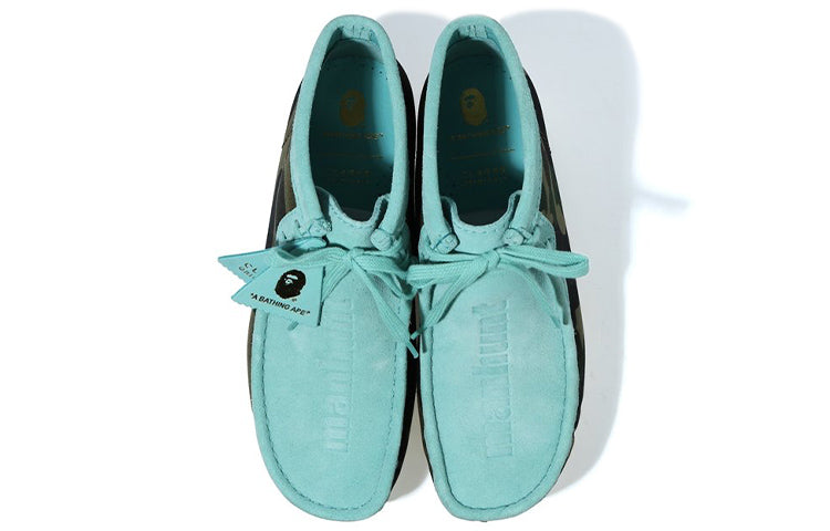 A Bathing Ape x CLARKS WALLABEE 'Camo Blue' 1G23-191-904-BLUE