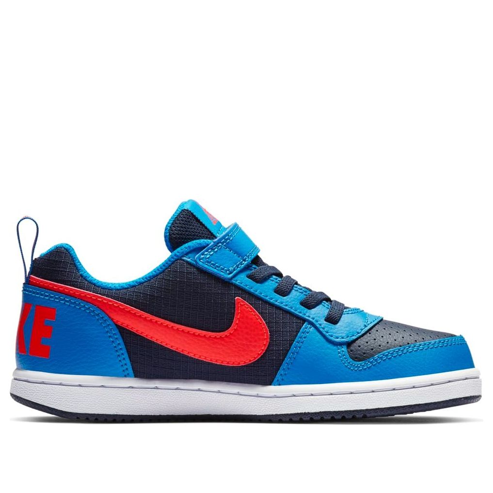 (PS) Nike Court Borough Low 'Navy Blue Red' 870025-404