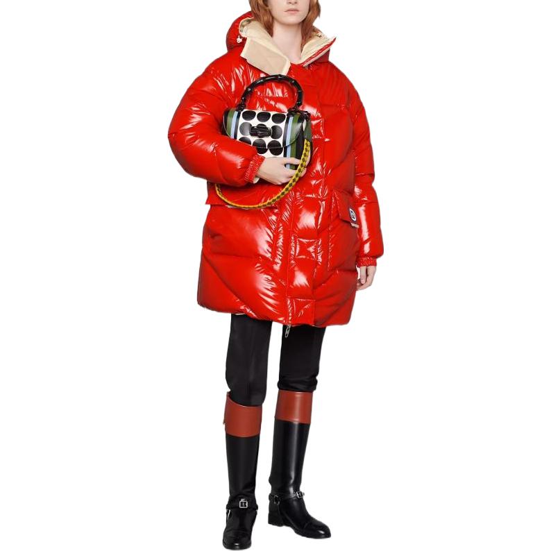 (WMNS) Gucci Reversible Down Padded Nylon Jacket 'Red' 675731-Z8AR1-7708