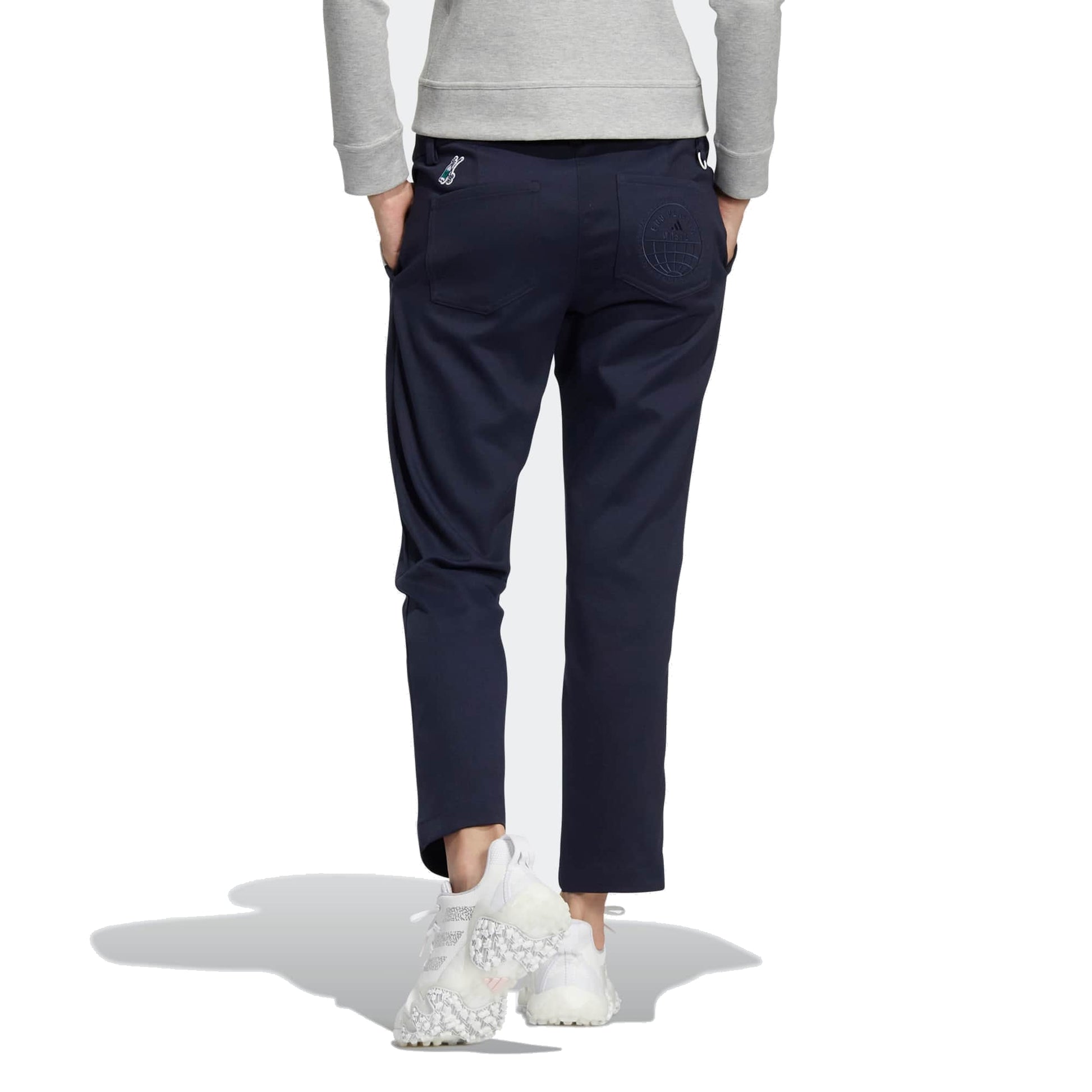 (WMNS) adidas Play Green Twill Pants Asia Sizing 'Navy' HC3771