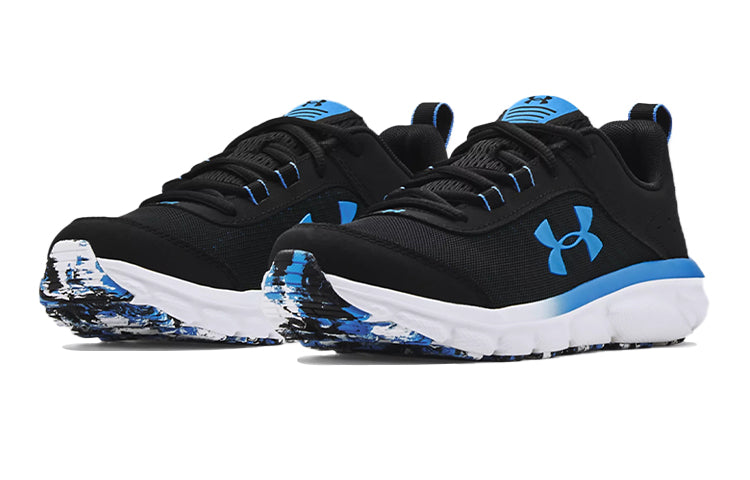 (GS) Under Armour Assert 8 'Black Blue' 3022100-008