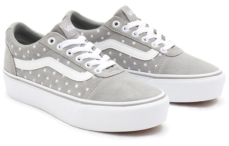 Vans Ward Lightweight Low Tops Casual Skateboarding Shoes Gray VN0A3TLCA3S