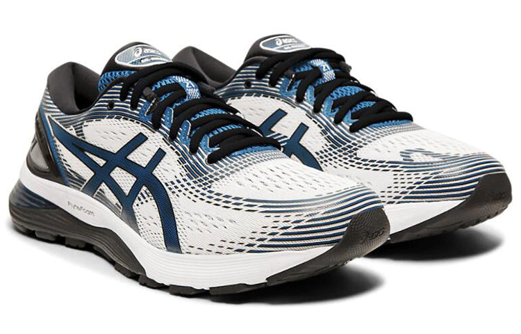 ASICS Gel-Nimbus 21 'White Deep Sapphire' 1011A169-100
