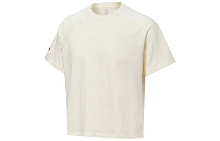 Converse Shapes Box Cropped T-Shirt Asia Sizing 'White' 10020766-A05