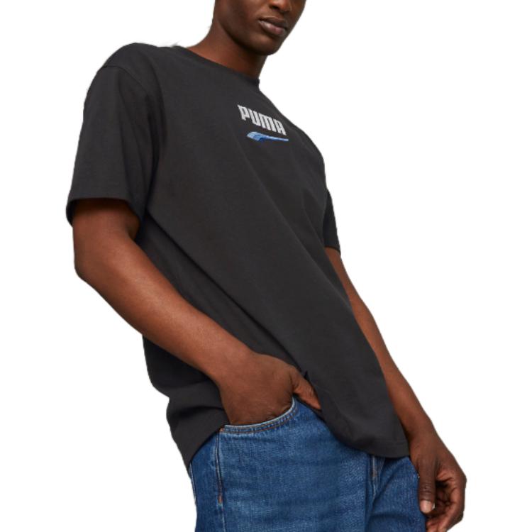 PUMA Solid Regular Shirts 'Black' 620617-51