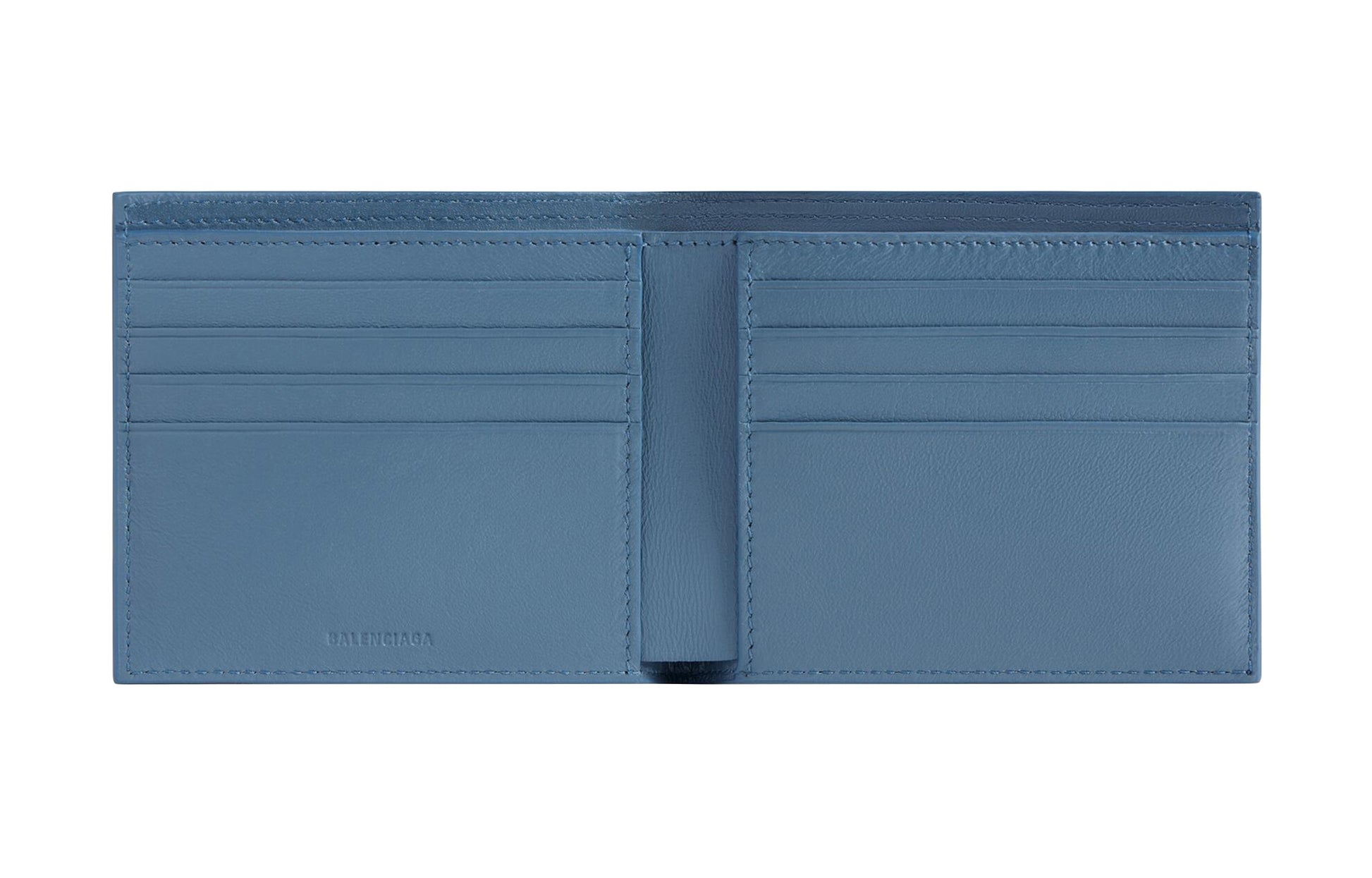 Balenciaga Cash Square Folded Wallet 'Blue' 5945491IZI34791