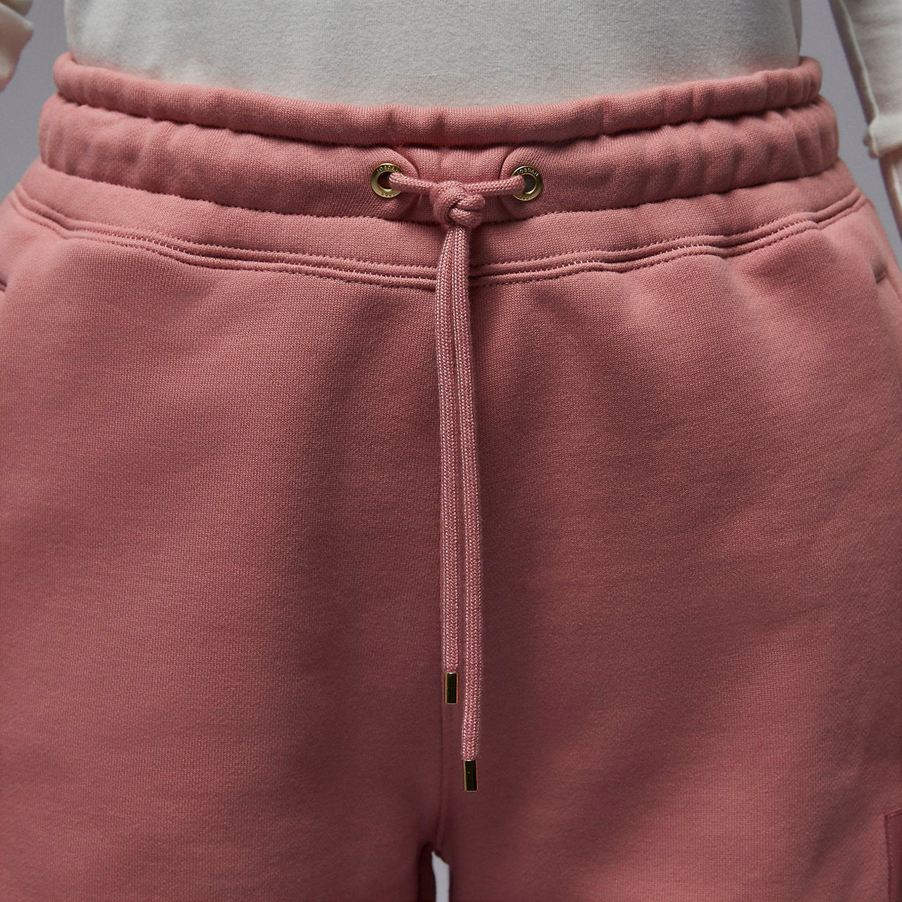(WMNS) Air Jordan Flight Sweatpants 'Stardust Red' FD7225-618